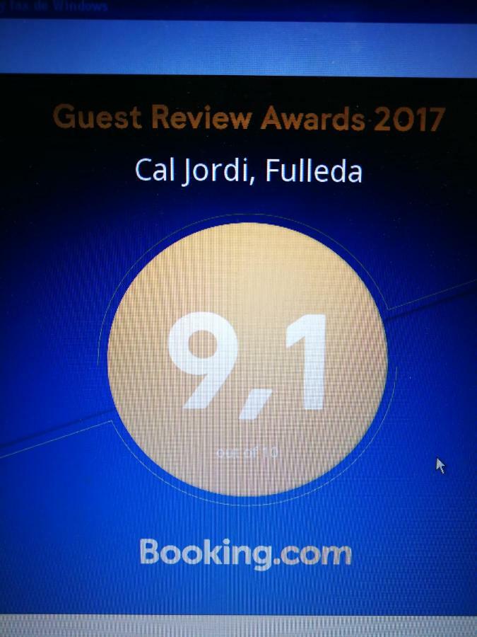 Cal Jordi, Fulleda Appartement Buitenkant foto